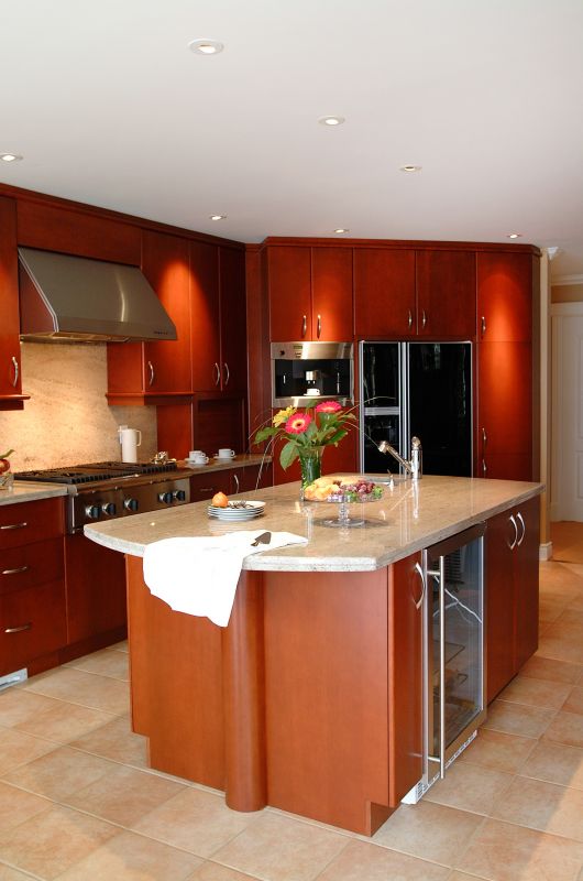 Cherry Kitchen Cabinet Service